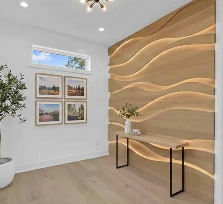 Custom accent wall design